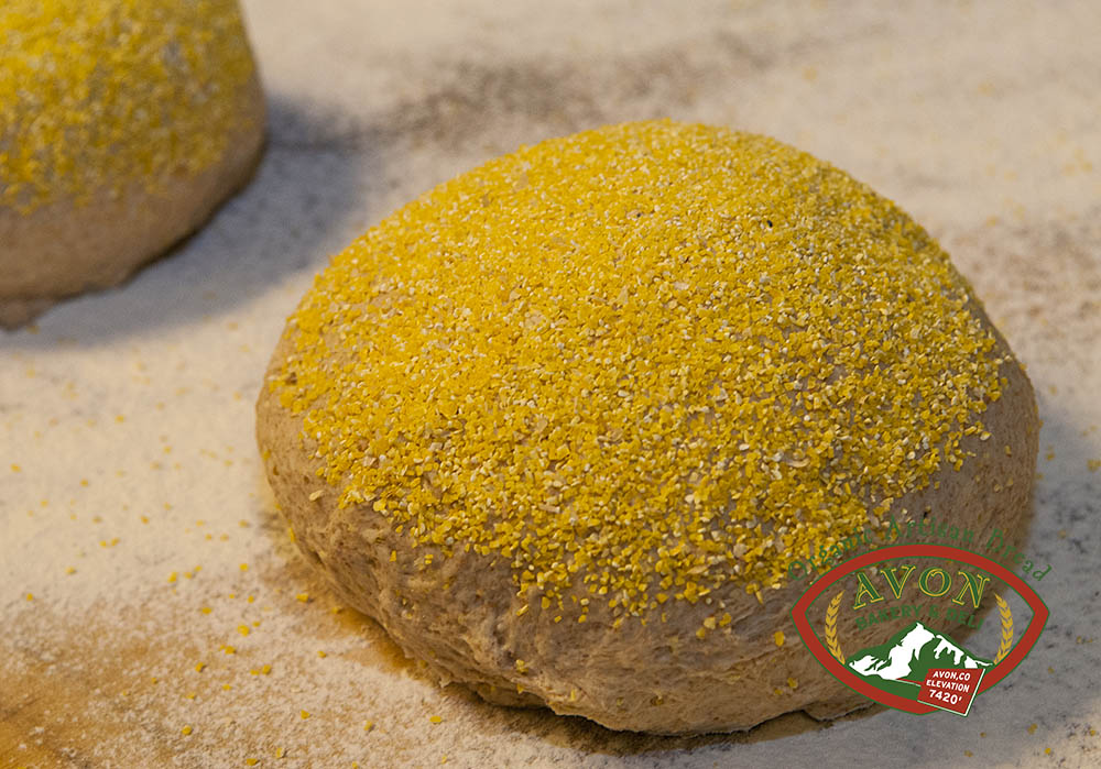 Shaping organic artisan bread