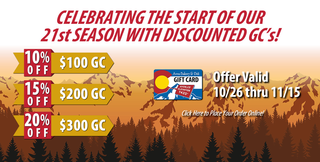 Avon Bakery & Deli Organic Artisan Breads and Full Service Deli